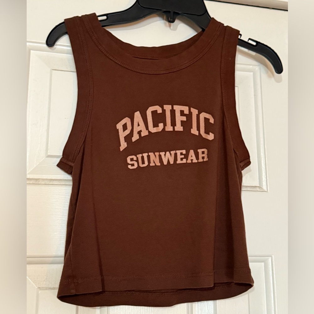 Brown Pacsun Tank Top